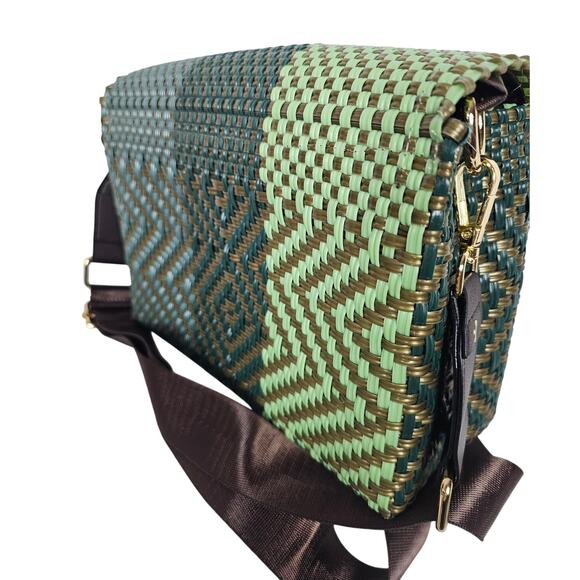 Mavis By Herrera Hand Woven Crossbody- Sustainable - Picture 2 of 8